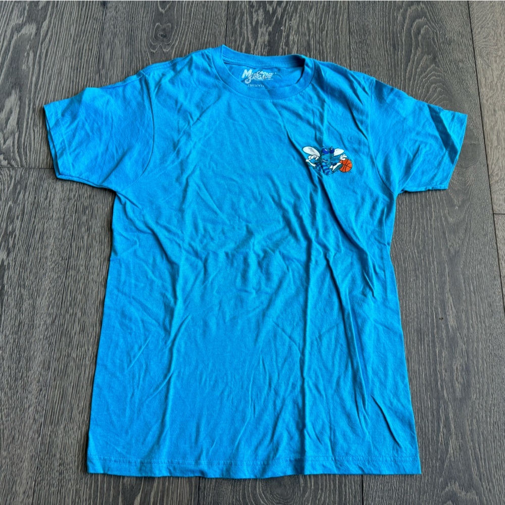 Mustache Brigade x Hardwood Classics x Charlotte Hornets Short Sleeve